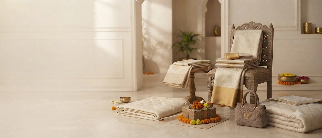 Bichawana home decor flat lay